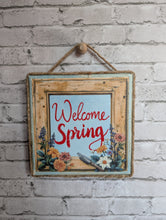 Load image into Gallery viewer, Art Canvas, 6"x6" Hanging Wrapped