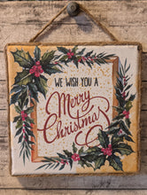 Load image into Gallery viewer, Art Canvas, 6"x6" Hanging Wrapped