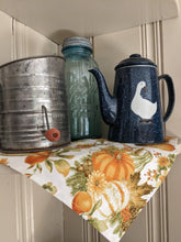 Load image into Gallery viewer, Table scarf, Fall pumpkins