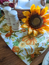 Load image into Gallery viewer, Table scarf, Fall pumpkins