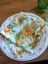 Load image into Gallery viewer, Table scarf, Fall pumpkins