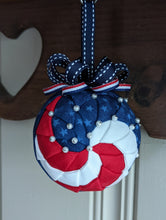 Load image into Gallery viewer, Ornament, Patriotic pinwheel