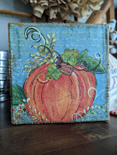 Load image into Gallery viewer, Art canvas, Grace and Gratitude Pumpkin