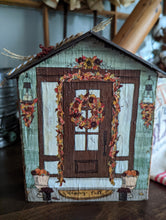 Load image into Gallery viewer, Wood House Collection, Happy Fall