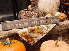 Load image into Gallery viewer, Table scarf, Fall pumpkins