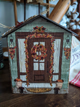 Load image into Gallery viewer, Wood House Collection, Happy Fall
