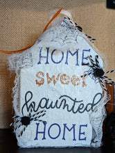 Load image into Gallery viewer, Wood House Collection, Home Sweet Haunted Home
